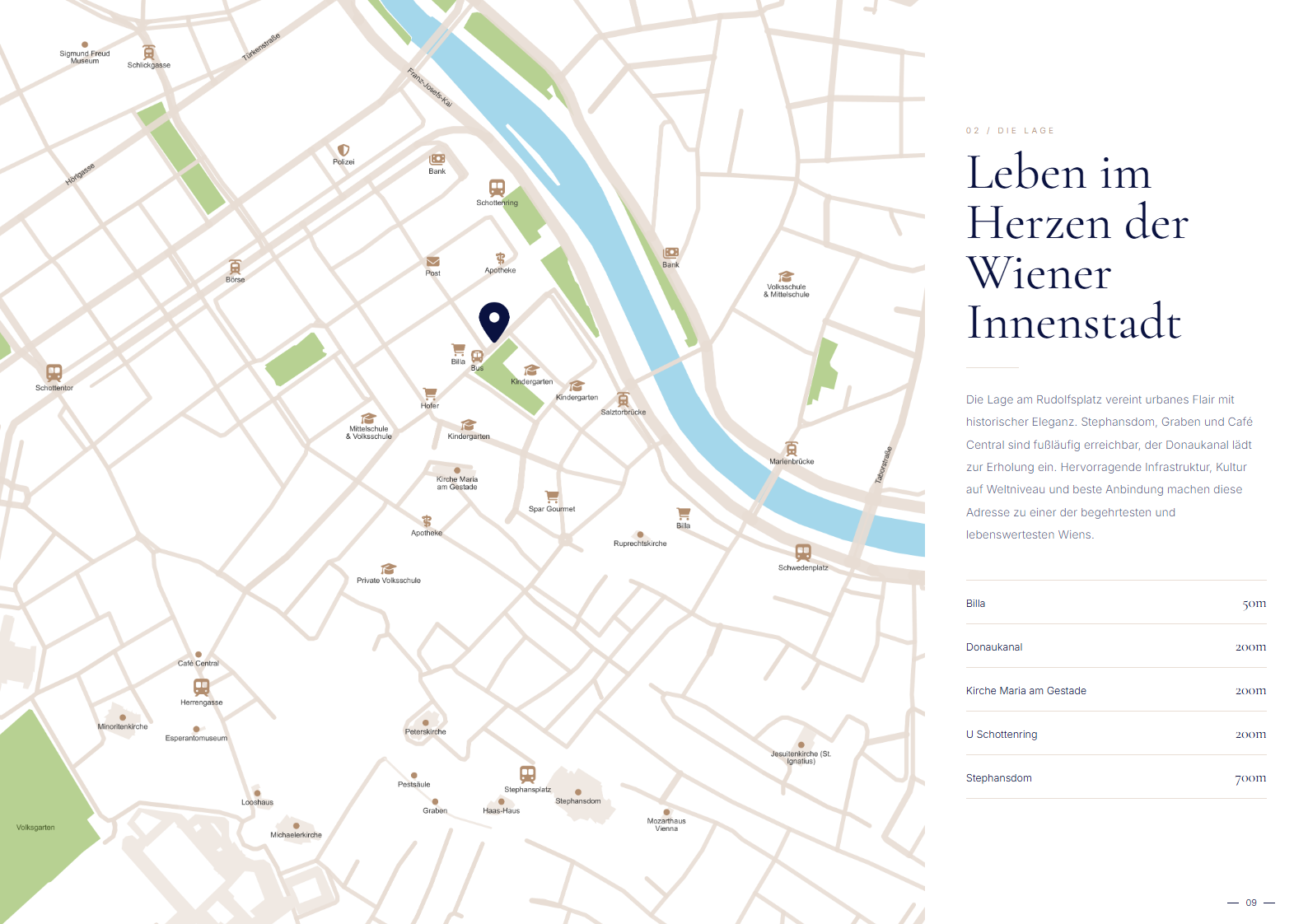 Immobilien Projektfolder Seite 8-9
